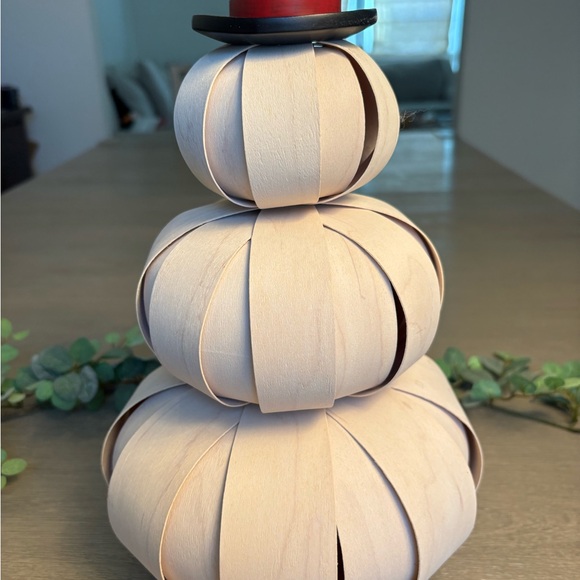 Longaberger Snowman Decor with Black and Orange Accents - Picture 6 of 12